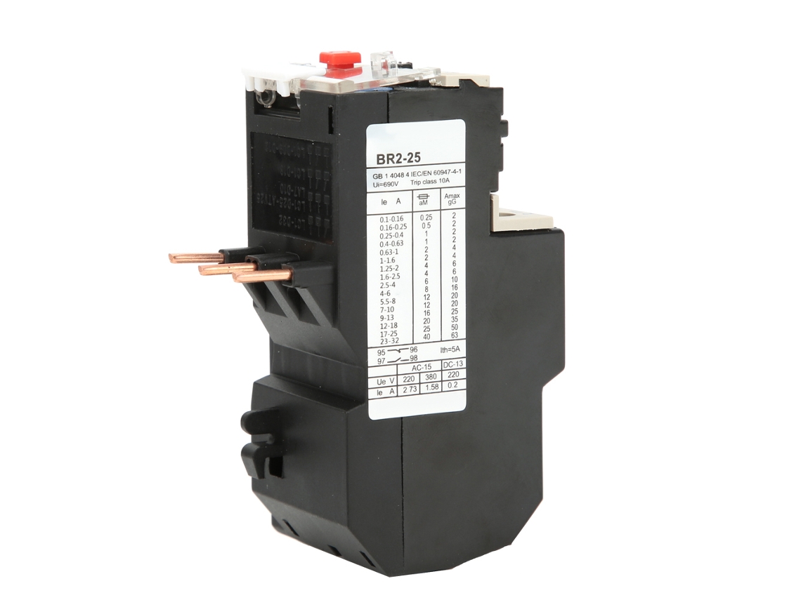Relé Térmico De Sobrecarga Eléctrico Cpn Br2-25 7a-10a