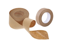 2 Rolos de Fita Adesiva de Papel Kraft Marrom, Autoadesiva, À Prova D'água, Fácil de Rasgar, Permite CHABERLU