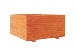 Garden Planter, Garden Planters Vidaxl Marrom Madeira De Pinho (90 X 90 X 49.5 Cm)