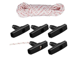 Corda De Arranque (3.5mm*10m) Com Manopla, Para Cortador De Grama, Motosserra, Roçadora, Motor Universal