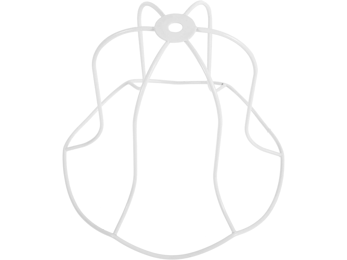 Estrutura De Armação Simples - Sólida E Resistente À Deformação - Armação De Metal Branco Para Iluminação