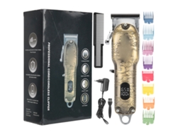 2026 set de Tesouras Elétricas para Cabelo Lcd Homem Cortador de Barba Cutter Oil Head 110 240veu Plug
