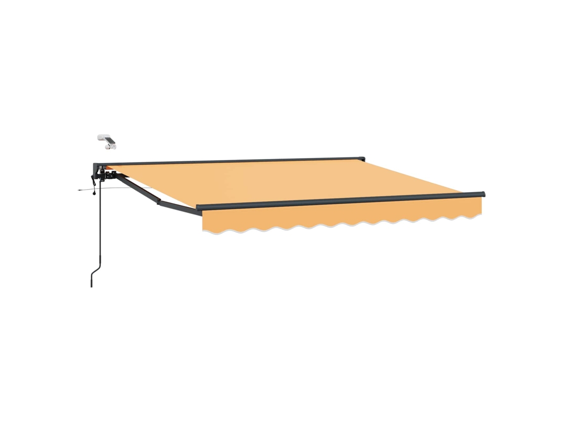Vidaxl Toldo Retrátil Elétrico Areia 2,5 X 2 M