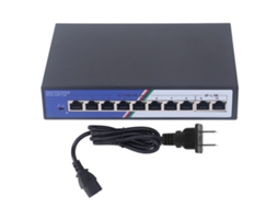Switch Ethernet 10 Portas Gigabit Poe Plug And Play Não Gerenciado 2gbps Splitter Us Plug