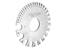 Laxiscreed Medidor De Espessura De Arame De Aço Inox Para Fios De 0 A 36 Gauge