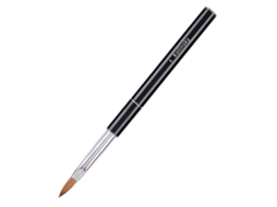 Pincel de Sable com Design em Metal Preto para Manicure NEVEANCE