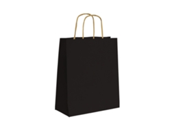 Saco Kraft Preto Mn EUROPRICE (27x37x12cm)