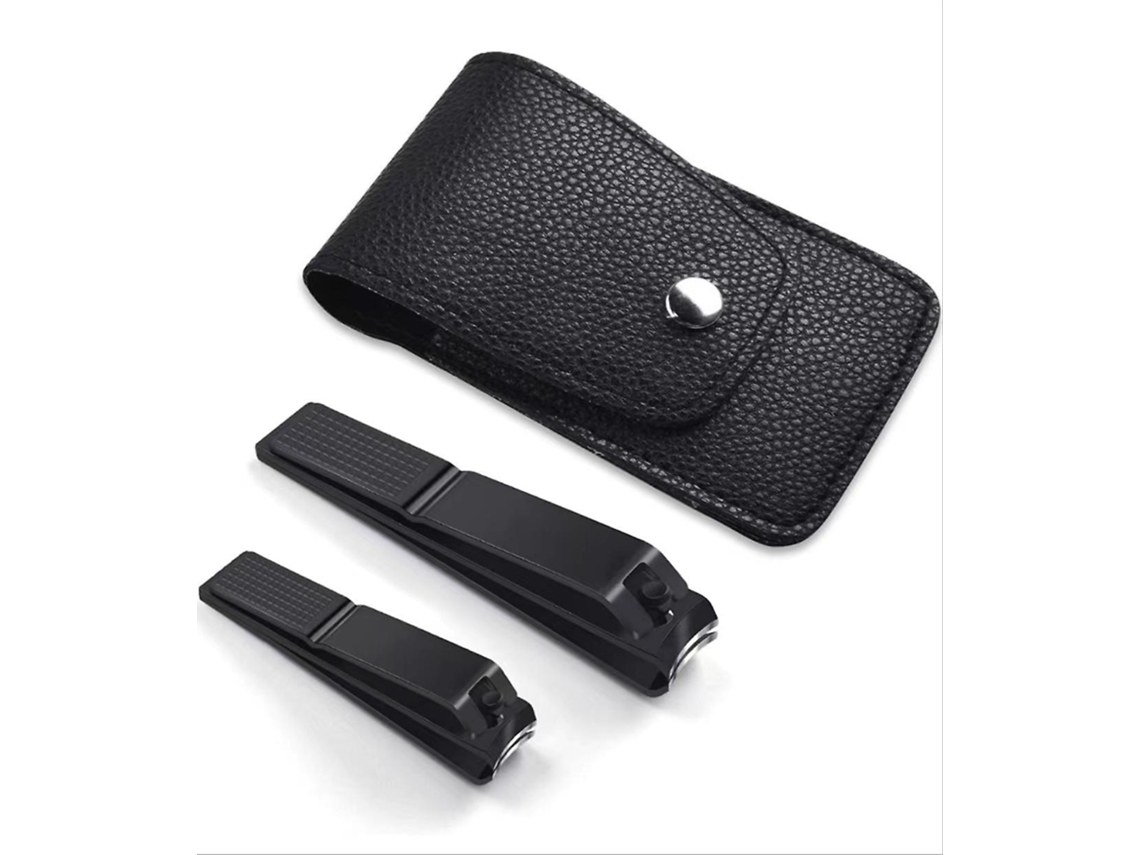 Conjunto de cortador de unhas dos pés e das mãos Slowmoose Ultra Sharp Heavy Duty com estojo visível