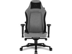 Cadeira Gaming ALPHA GAMER Alegra Fabric V2 (Outlet Grade A - Cinzento)
