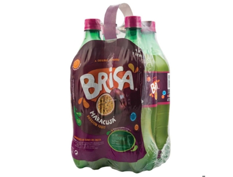 Refrigerante com Gás Maracujá BRISA