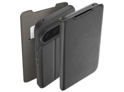Capa Aba Palmas para Google Google Pixel 9 BIGBEN Pele Preto