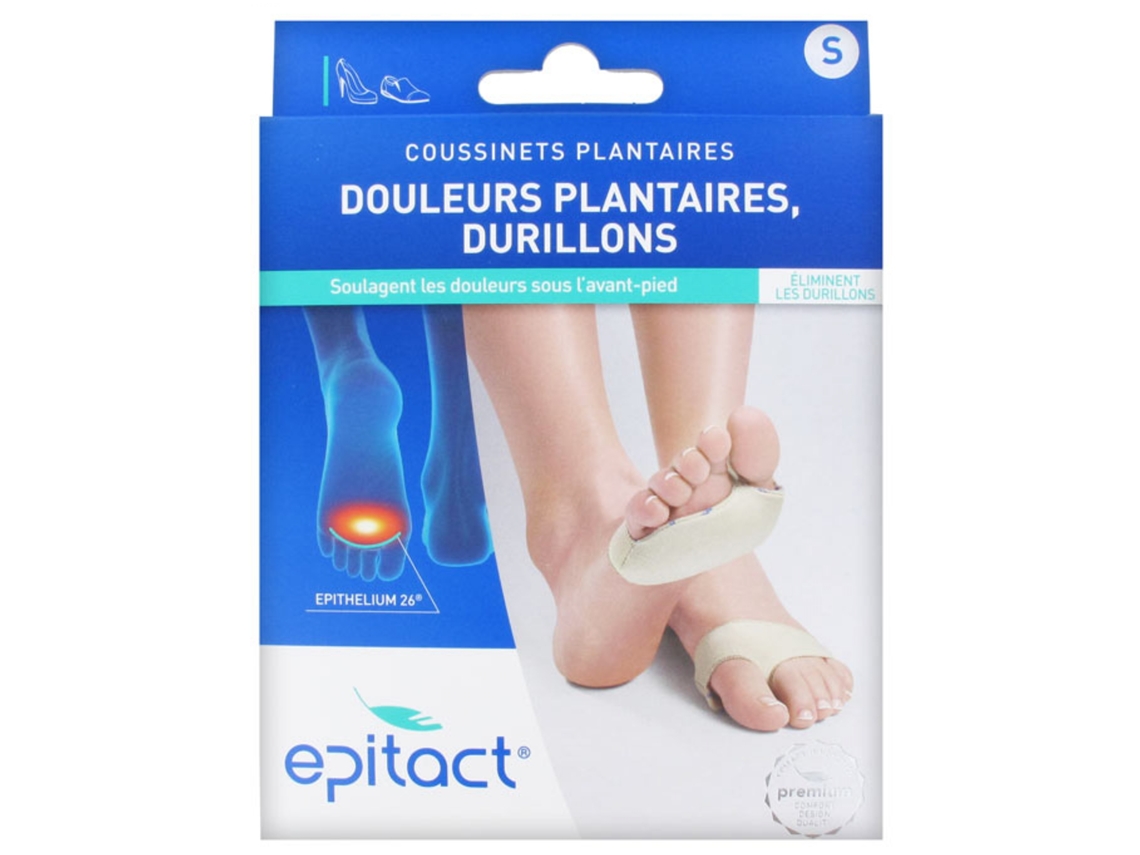 Almofadas plantares Calos de dor plantar Tamanho: S EPITACT