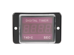Relé Temporizador Digital LED T4D, Contador de Tempo 99.9/999 Min/Hr