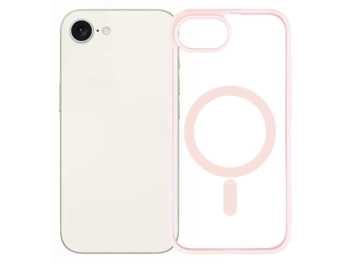 Capa Para Iphone 16e Compatível Com Magsafe Tpu Acrílico Fosco