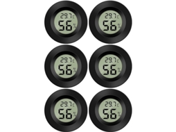 2026 termômetro Higrômetro Digital Lcd Portátil 50~70℃ 10%~99% Rh Mini com Bateria Lr44