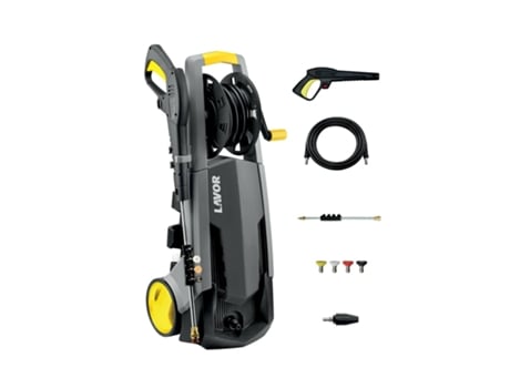 Lavadora de alta pressão Pascal 20 Plus com potência de 2100 W e pressão de 140 bar Lavor