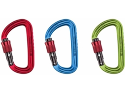 Mosquetão De Escalada OCUN Falcon Screw 3-Pack (Colorido - Tamanho Único)
