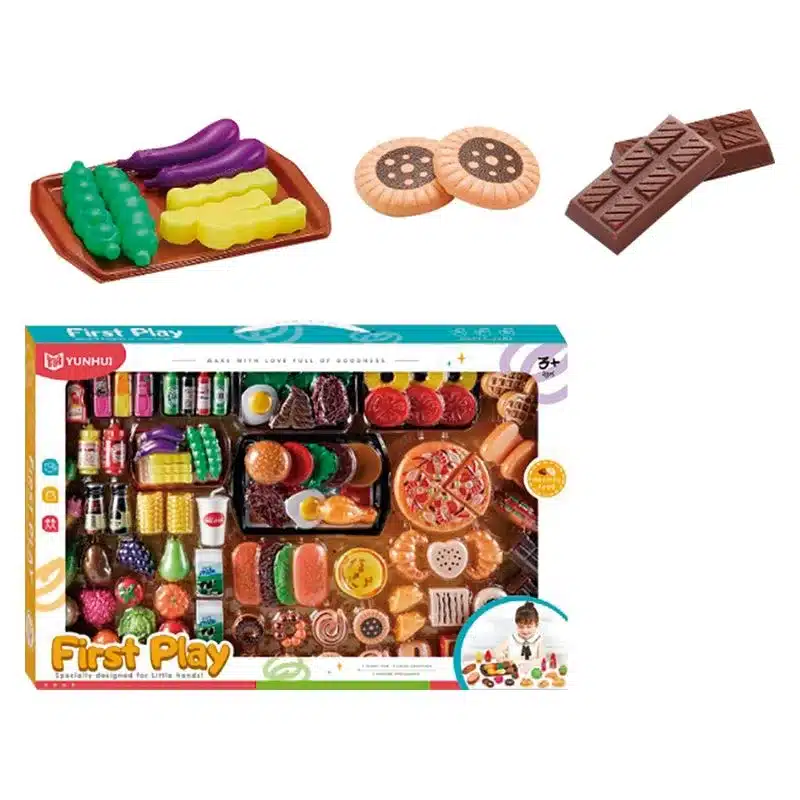 Caja Comiditas Con 105 Piezas Yh8128 Innovatoys Innovatoysp24