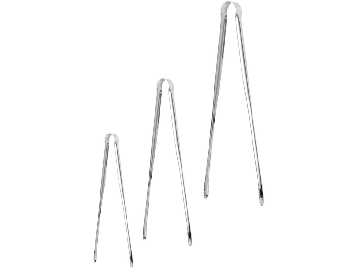 Conjunto De 3 Pinças Para Alimentos Crafthrou Em Aço Inoxidável, Resistentes Ao Calor E À Ferrugem, Pinças Para Bife