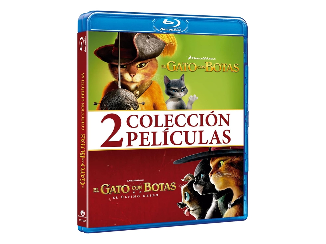 Puss in Boots 1 + 2 / El gato con botas (Blu Ray)