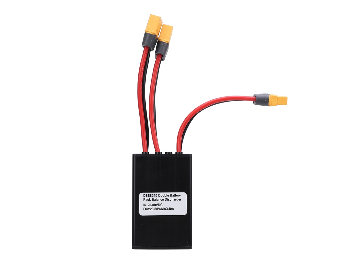 Conversor de Descarga de Baterias Dual DC20 80V, interface XT60, módulo paralelo, adaptador para motor 250 3000w S/MARCA