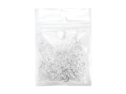 500 Peças/saco Decoração De Unhas Patch De Metal Circular Com Furo Para Manicure (09)