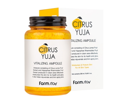 Revitalizing Yuja Citrus Facial Ampoule, 250ml Farmstay