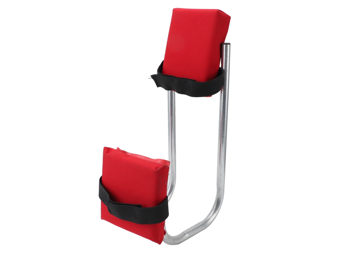 Banco De Joelho Portátil Vermelho Jardim Anti Entorpecimento