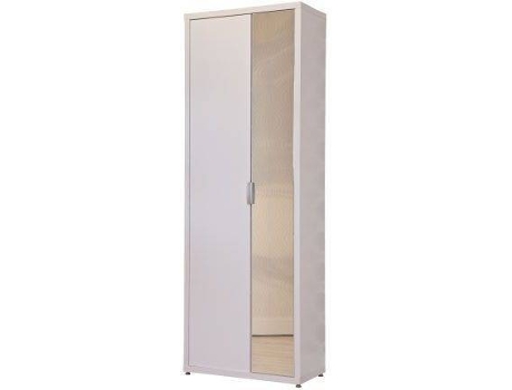 Armário  Tormes (Branco - Aglomerado de Alta Densidade e Melamina - 187 x 65 x 34 cm)