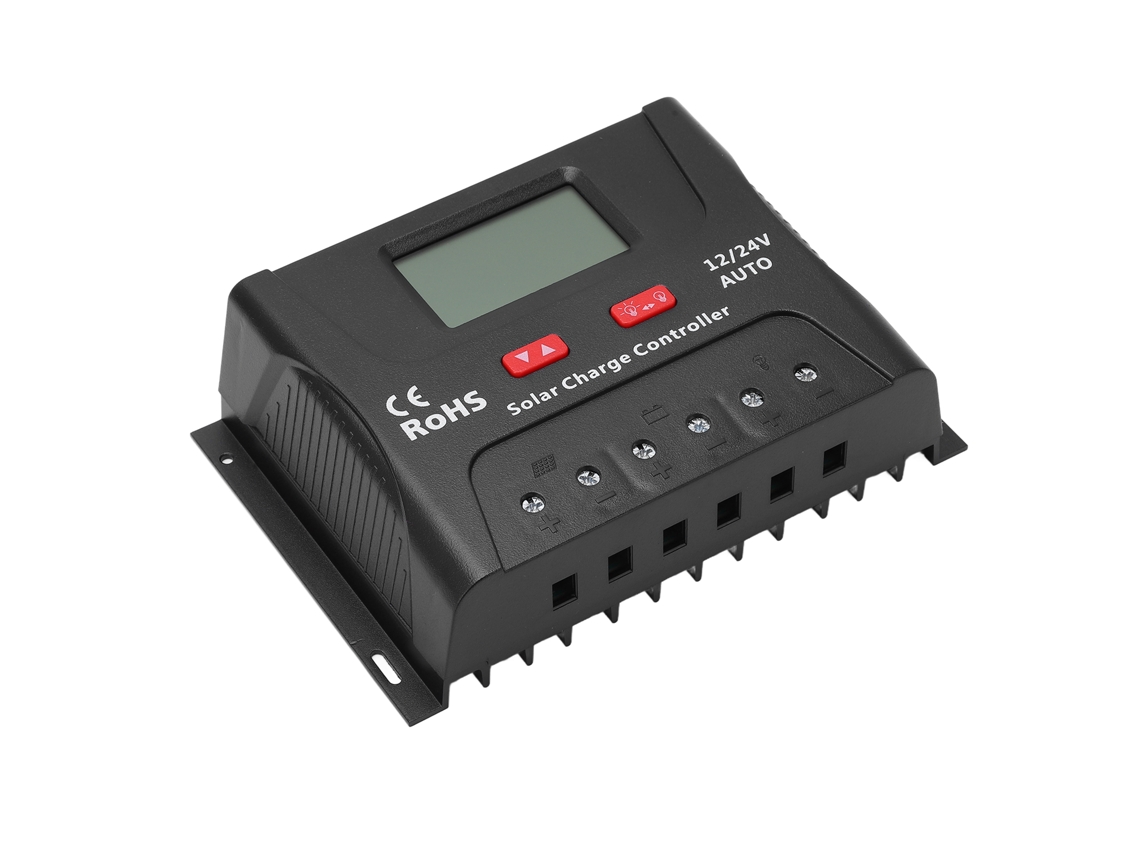 Controlador De Carga Solar Pwm 12v 24v 50a Usb