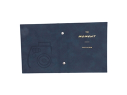 2x3 Photo Album 3in 64 Pockets Photo Card Holder Velvet Cover Versatile Photo Collect Book For Mini12 11 9 8 Instant Camera Dark Blue LAXISCREED
