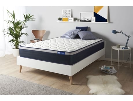 Colchão de Espuma e Viscoelástico Actimemo Altura ACTISOM Espuma com memória Branco (140x200cm)