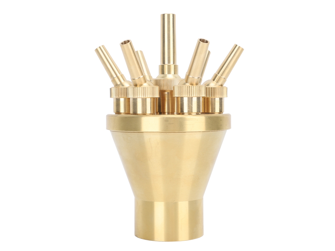 Ronjoe-bico De Fonte De Cobre Universal Ajustável Para Jardim G2 Polegadas Aspersor De Piscina
