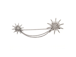 Pino De Colarinho Brilhante Com Tassel