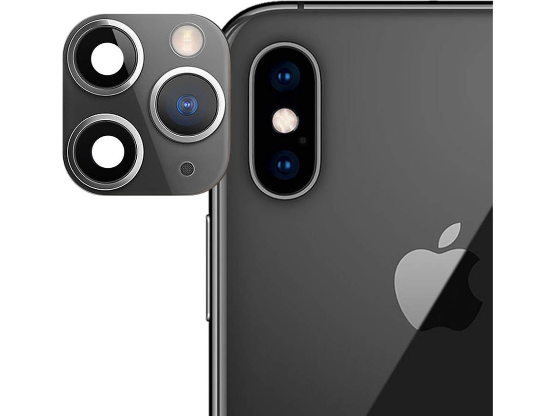 Película de Vidro Temperado iPhone 11 Pro, Pro Max AVIZAR 9H Preto