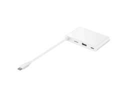 Estação De Ancoragem Bestvite Para Huawei Matedock 3 Conversor Para Telefones Celulares Tablets E Dispositivos Pc Suporte Usb C Dp Saída Branco