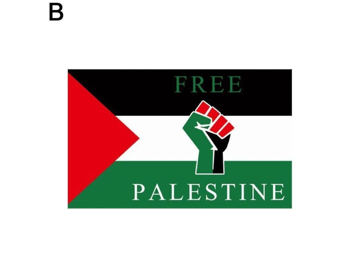 Autocolantes Da Bandeira Da Palestina 1/5pcs Vinil Para Carro Moto Capacete 8cm B