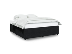 Bed Frame, Bed Frames Vidaxl Preto Veludo (180 X 200 Cm)