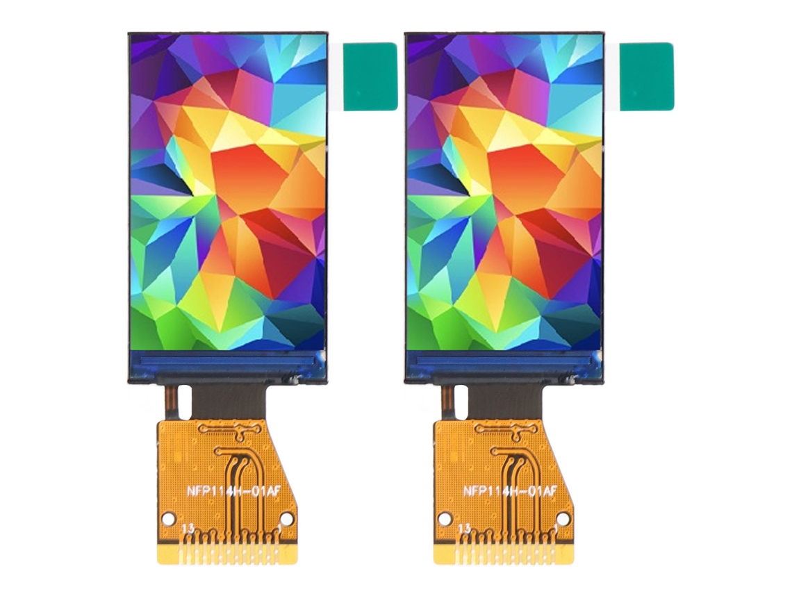Módulo De Display Lcd Ips Colorido 1.14 Polegadas 135x240 St7789v Interface Spi Soldagem