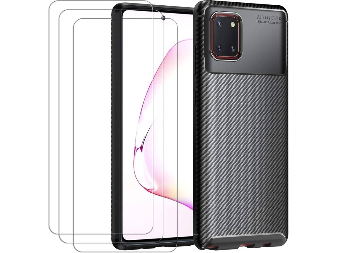 Capa Samsung Galaxy Note 10 Lite HONGWE. Preto