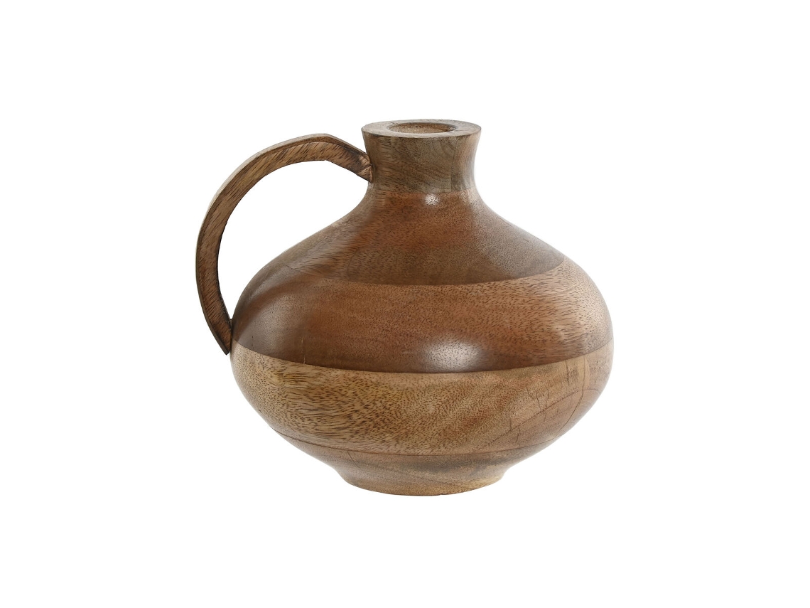 Vaso HOME ESPRIT Castanho Madeira de mangueira