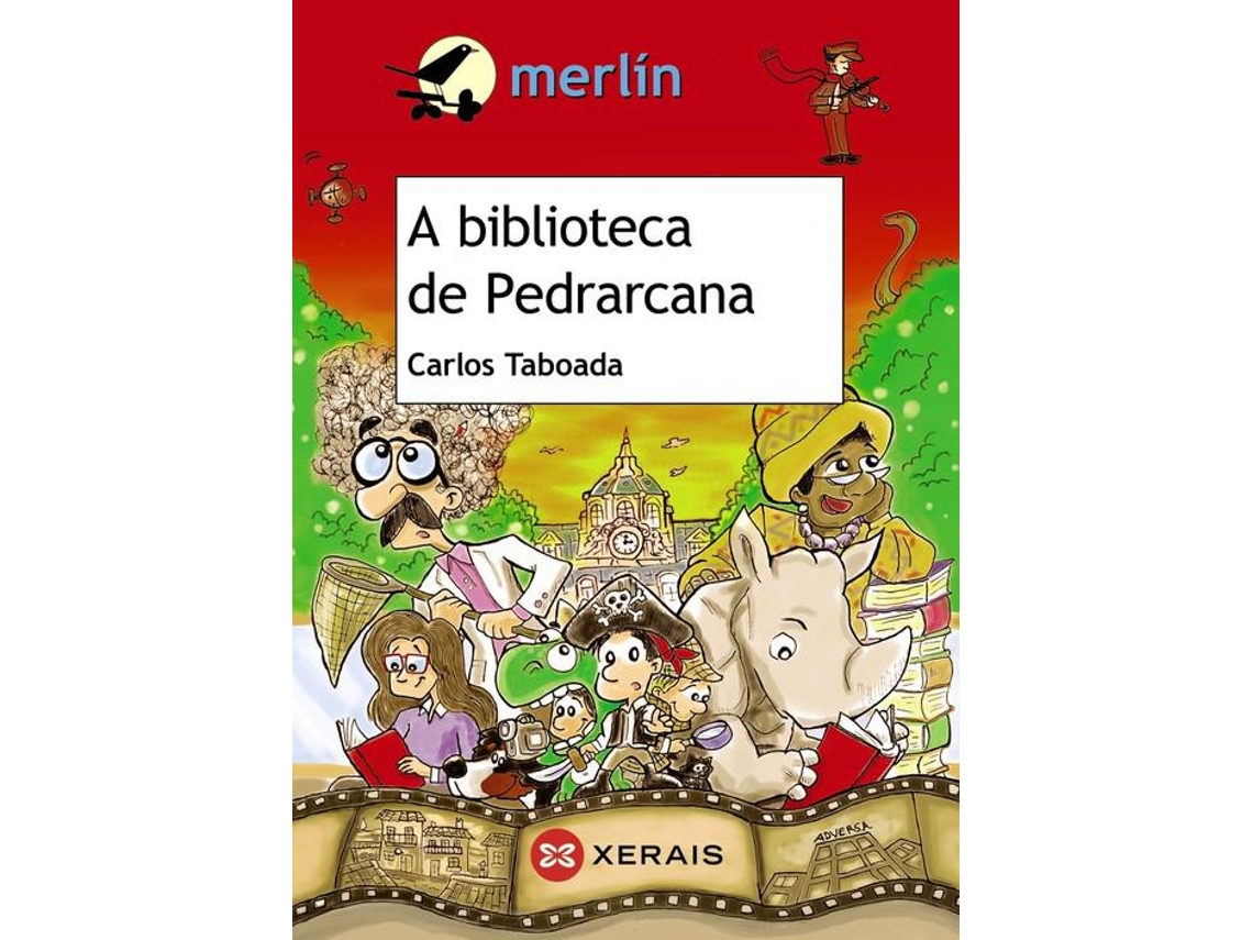 Livro A biblioteca de Pedrarcana de Carlos Taboada