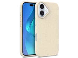 Capa Híbrida Biodegradável De Palha De Trigo E Tpu Para Iphone 16