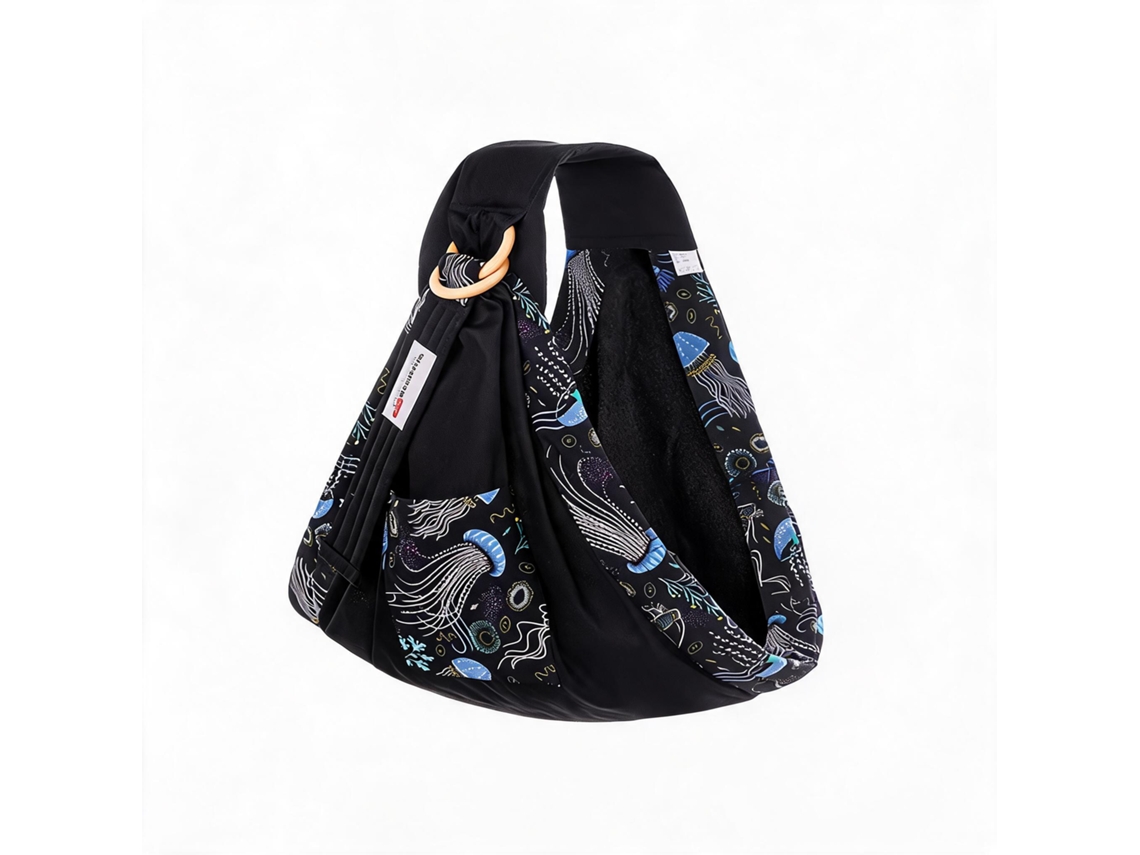 Canguru 2 Em 1 Para Bebê: Porta-bebês E Capa De Amamentação, De 0 A 3 Anos, Ergonômico, Transpirável, Suporta 25 Kg Preto