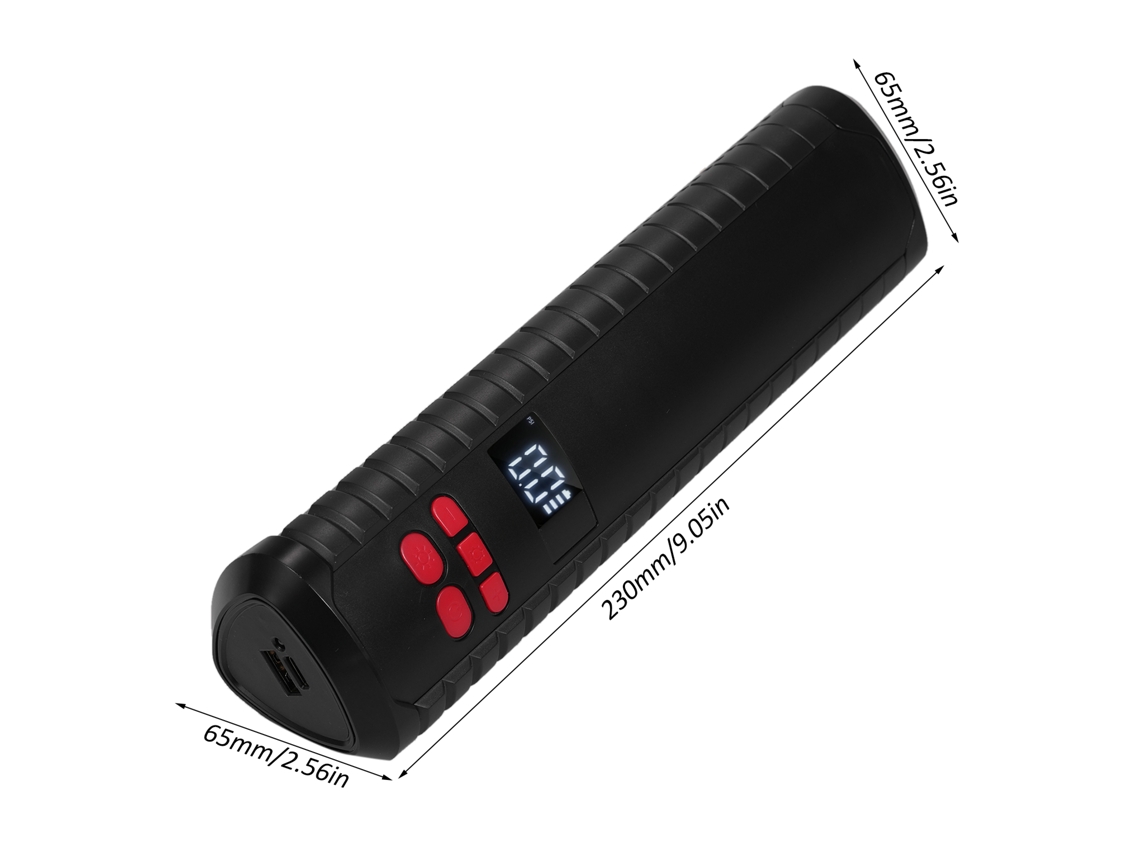 Bomba De Ar Portátil Sem Fio 4500mah Compressor Elétrico 150 Psi Para Pneus De Carro Moto Bola Com Display Lcd