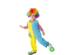 Fato de palhaço de circo para criança