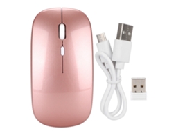Rato Sem Fio LAXISCREED 2.4g Recarregável Silencioso