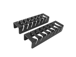 2pcs Suporte Organizador Chapéu de Beisebol Acrílico Capacidade 7 Chapéus Preto S/MARCA