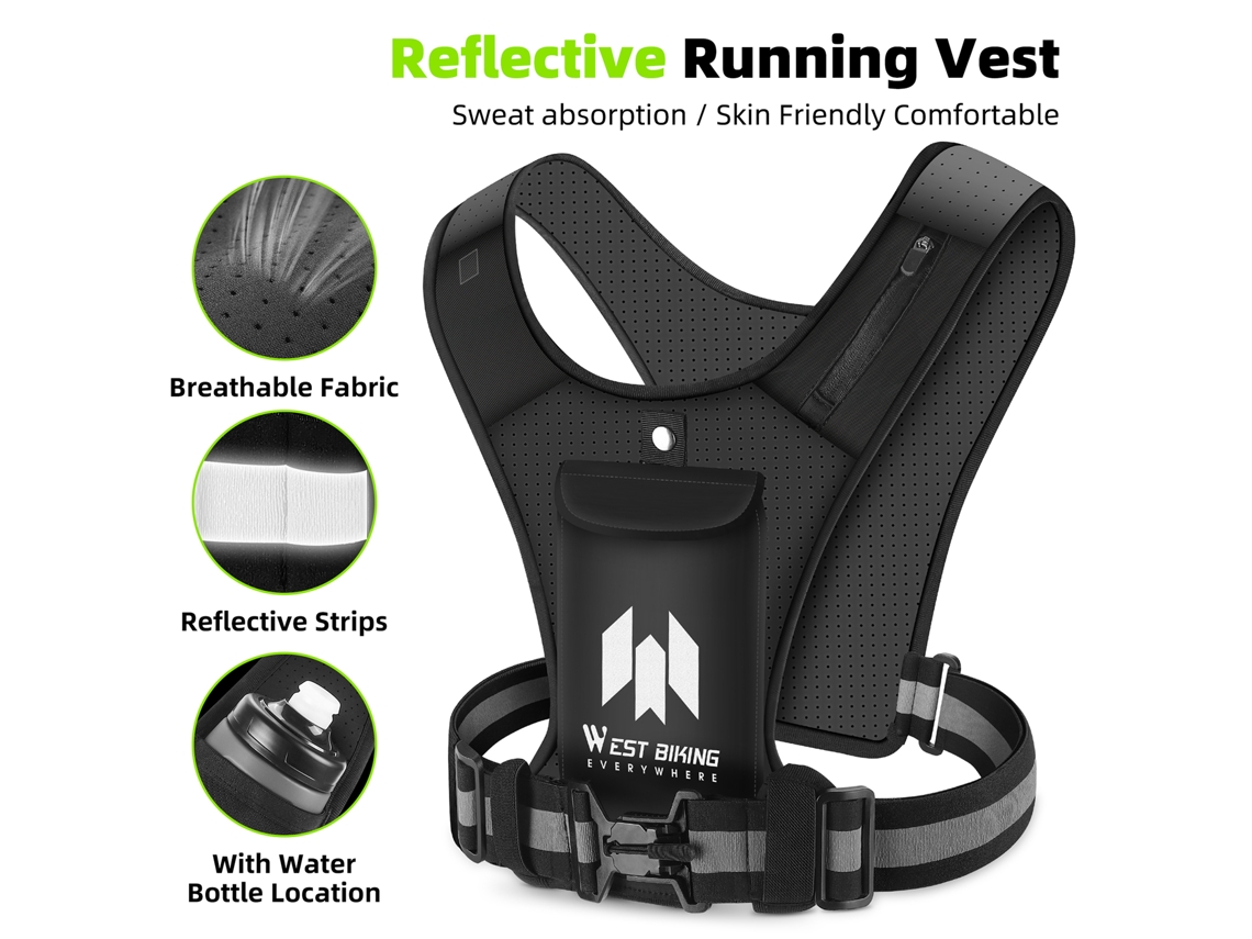 Urbannova-colete Refletivo Moto Nylon+poliester+tpu Visibilidade Alta