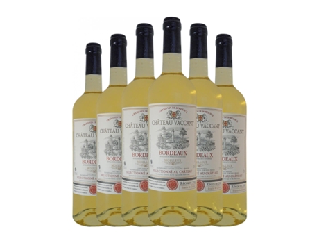 Vinho branco CHÂTEAU VACCANT Moelleux Bordeaux (0.75 L - 6 Unidades)